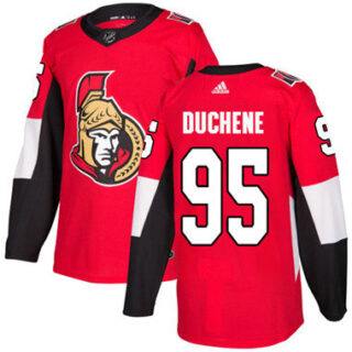 Youth Ottawa Senators #95 Matt Duchene Red Home Authentic Stitched NHL Jersey
