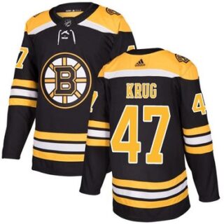 Youth Boston Bruins #47 Torey Krug Black Home Authentic Youth Stitched NHL Jersey