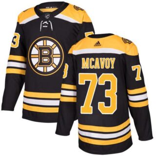 Youth Boston Bruins #73 Charlie McAvoy Black Home Authentic Youth Stitched NHL Jersey
