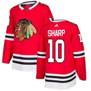 Youth Chicago Blackhawks #10 Patrick Sharp Red Home Authentic Stitched NHL Jersey