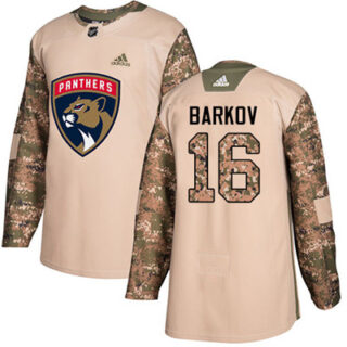Youth Florida Panthers #16 Aleksander Barkov Camo Authentic 2017 Veterans Day Stitched NHL Jersey