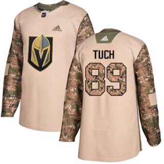 Youth Vegas Golden Knights #89 Alex Tuch Camo Authentic 2017 Veterans Day Stitched NHL Jersey