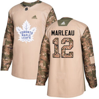 Youth Toronto Maple Leafs #12 Patrick Marleau Camo Authentic 2017 Veterans Day Stitched NHL Jersey