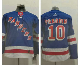 Youth New York Rangers #10 Artemi Panarin Royal Blue Home Hockey Stitched NHL Jersey