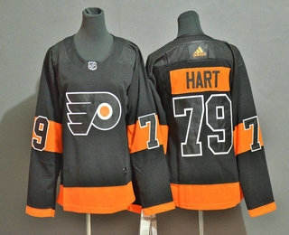 Youth Philadelphia Flyers #79 Carter Hart Black Stitched NHL Jersey