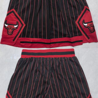 Men's Chicago Bulls Black 2026 Shorts 005 (Run Small)