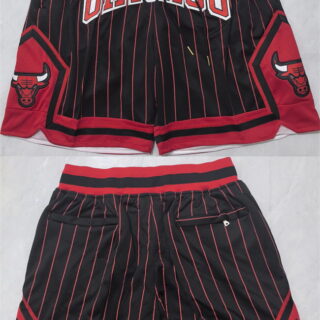 Men's Chicago Bulls Black 2026 Shorts 004 (Run Small)