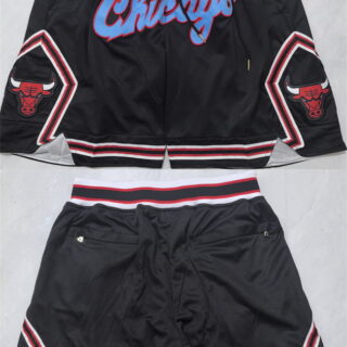 Men's Chicago Bulls Black 2026 Shorts 003 (Run Small)
