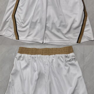 Men's Boston Celtics City Edution White Shorts (Run Small)