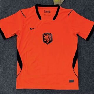 Men's Holland Blank 2026 Home Soccer Jersey