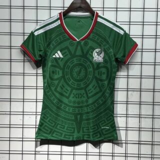 Women Mexico 2026 Blank Green Jersey