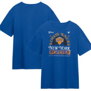 Men's New York Knicks Blue 2026 Eastern Conference Champions Hometown T-Shirt