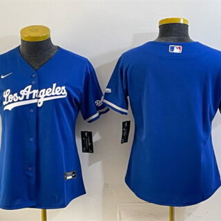 Youth Los Angeles Dodgers Blank Royal Alternate Stadium Stitched Baseball Jersey
