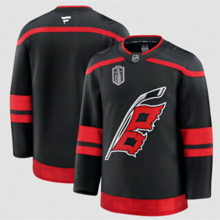 Men's Carolina Hurricanes Blank Black 2026 Stanley Cup Final Stitched Hockey Jersey