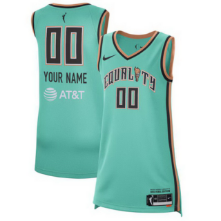 Unisex New York Liberty Nike Mint 2021 Rebel Edition Victory Custom Jersey