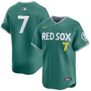 Masataka Yoshida Jersey #7 Boston Red Sox Green 2025 City Connect Limited Stitched