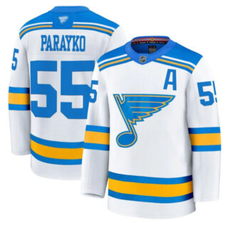 Colton Parayko Jersey #55 St. Louis Blues 2025-26 Premium Stitched White