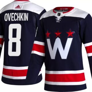 Adidas Men's Washington Capitals #8 Alexander Ovechkin ADIZERO Navy Jersey