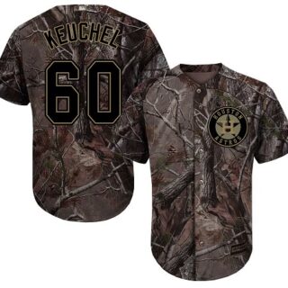 Astros #60 Dallas Keuchel Camo Realtree Collection Cool Base Stitched Baseball Jersey