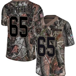 Bears #65 Cody Whitehair Camo Men's Stitched Football Limited Rush Realtree Jersey