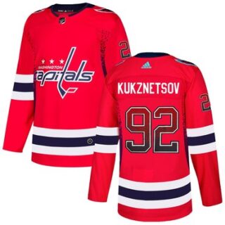 Capitals 92 Evgeny Kuznetsov Red Drift Fashion Adidas Jersey