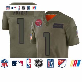 Cardinals #1 Kyler Murray Camo Youth Stitched Football Limited 2019 Salute to Service Jersey