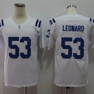 Colts 53 Darius Leonard White Vapor Untouchable Limited Jersey