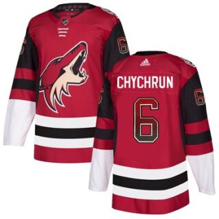 Coyotes 6 Jakob Chychrun Red Drift Fashion Adidas Jersey