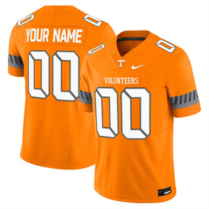 Custom Tennessee Volunteers 2025 'Smokey Grey Series' Vapor Limited Jersey V2 All Stitched Orange