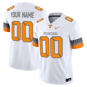 Custom Tennessee Volunteers 2025 'Smokey Grey Series' Vapor Limited Jersey V2 All Stitched White