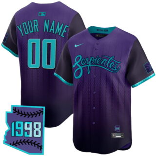 Custom Men's Arizona Diamondbacks 2025 City Connect Vapor Premier Limited Jersey