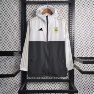 Customizable logo Windbreaker Jacket Adidas Black White