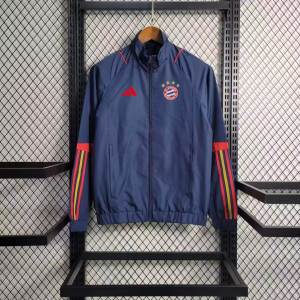 Customizable logo Windbreaker Jacket Adidas Dark BLue