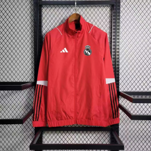 Customizable logo Windbreaker Jacket Adidas Red