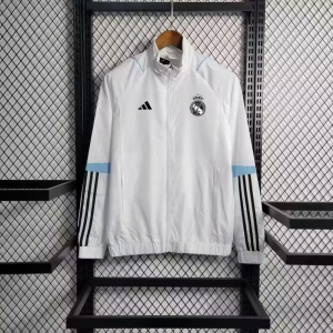 Customizable logo Windbreaker Jacket Adidas White