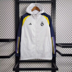 Customizable logo Windbreaker Jacket Adidas White