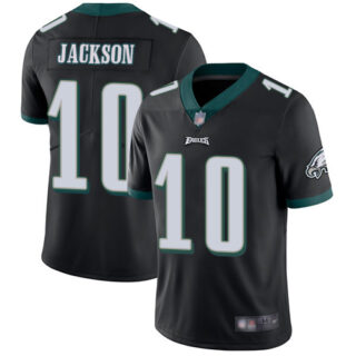 Eagles #10 DeSean Jackson Black Alternate Men's Stitched Football Vapor Untouchable Limited Jersey