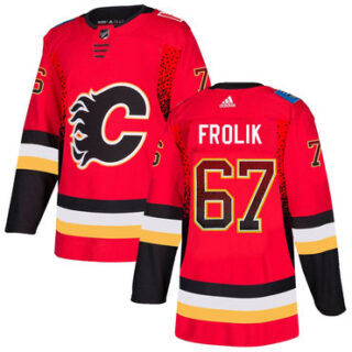 Flames 67 Michael Frolik Red Drift Fashion Adidas Jersey