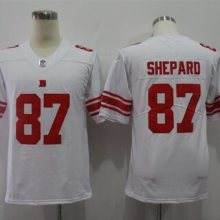 Giants 87 Sterling Shepard White Vapor Untouchable Limited Jersey
