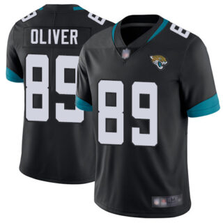 Jaguars #89 Josh Oliver Black Team Color Youth Stitched Football Vapor Untouchable Limited Jersey