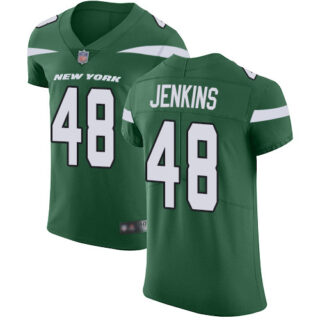 Jets #48 Jordan Jenkins Green Team Color Men's Stitched Football Vapor Untouchable Elite Jersey