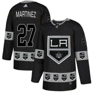 Kings 27 Alec Martinez Black Team Logos Fashion Adidas Jersey