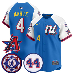 Men's Arizona Diamondbacks National League 2025 MLB All-Star Jersey V3 All Stitched Ketel Marte #4