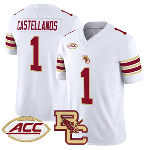 Boston College Eagles 2025 Vapor Limited Jersey All Stitched #1 Donovan Ezeiruaku