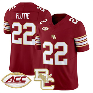 Boston College Eagles 2025 Vapor Limited Jersey All Stitched #22 Doug Flutie