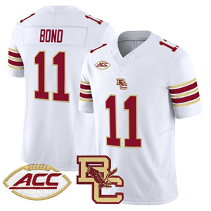 Boston College Eagles 2025 Vapor Limited Jersey All Stitched #11 Lewis Bond