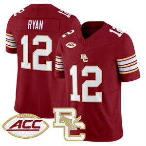Boston College Eagles 2025 Vapor Limited Jersey All Stitched #12 Matt Ryan