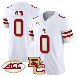Boston College Eagles 2025 Vapor Limited Jersey All Stitched #0 Treshaun Ward