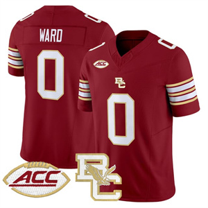 Boston College Eagles 2025 Vapor Limited Jersey All Stitched #0 Treshaun Ward