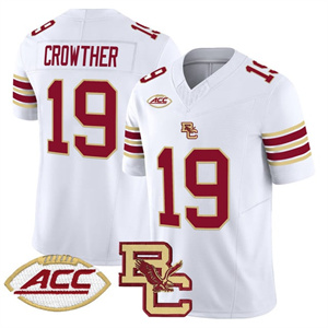 Boston College Eagles 2025 Vapor Limited Jersey All Stitched #19 Welles Crowther
